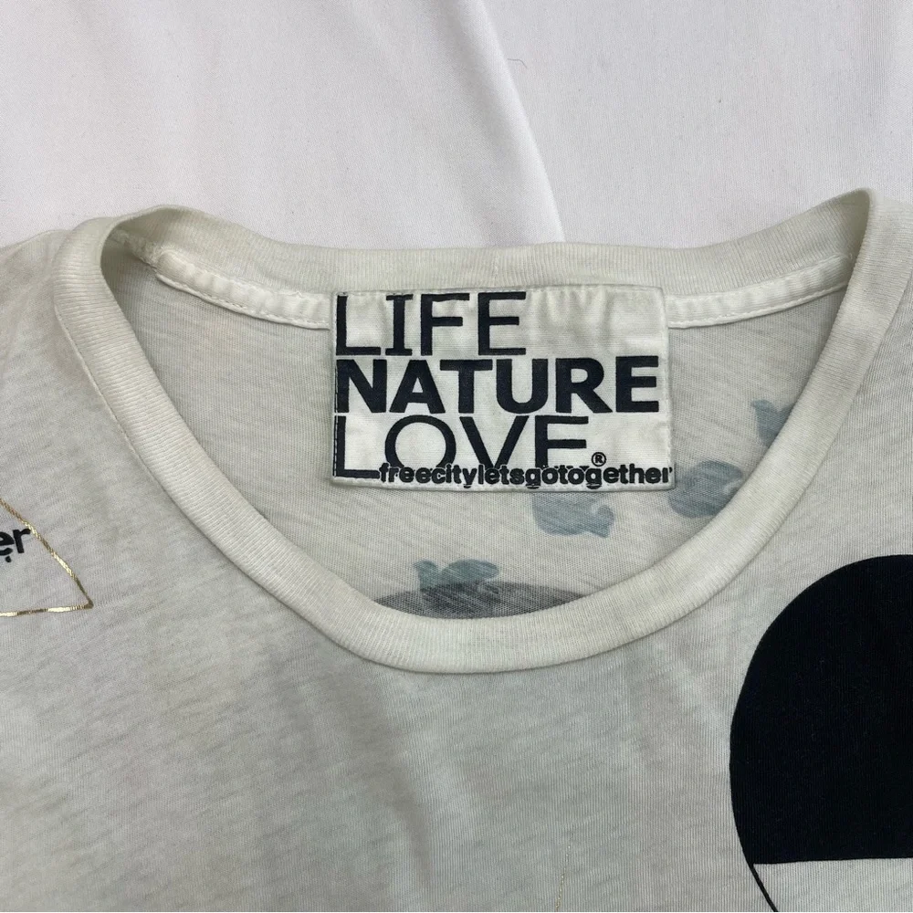 Freecity Artists Wanted Life Nature Love Abstract Long Sleeve Shirt Size Medium - Picture 4 of 9